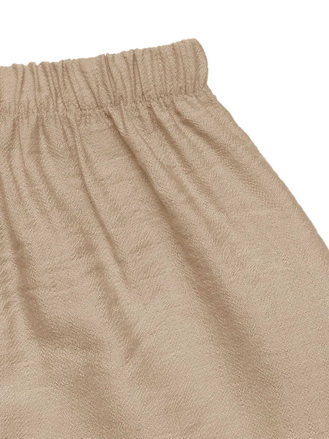 Bohemian Pleated Summer Maxi Skirt