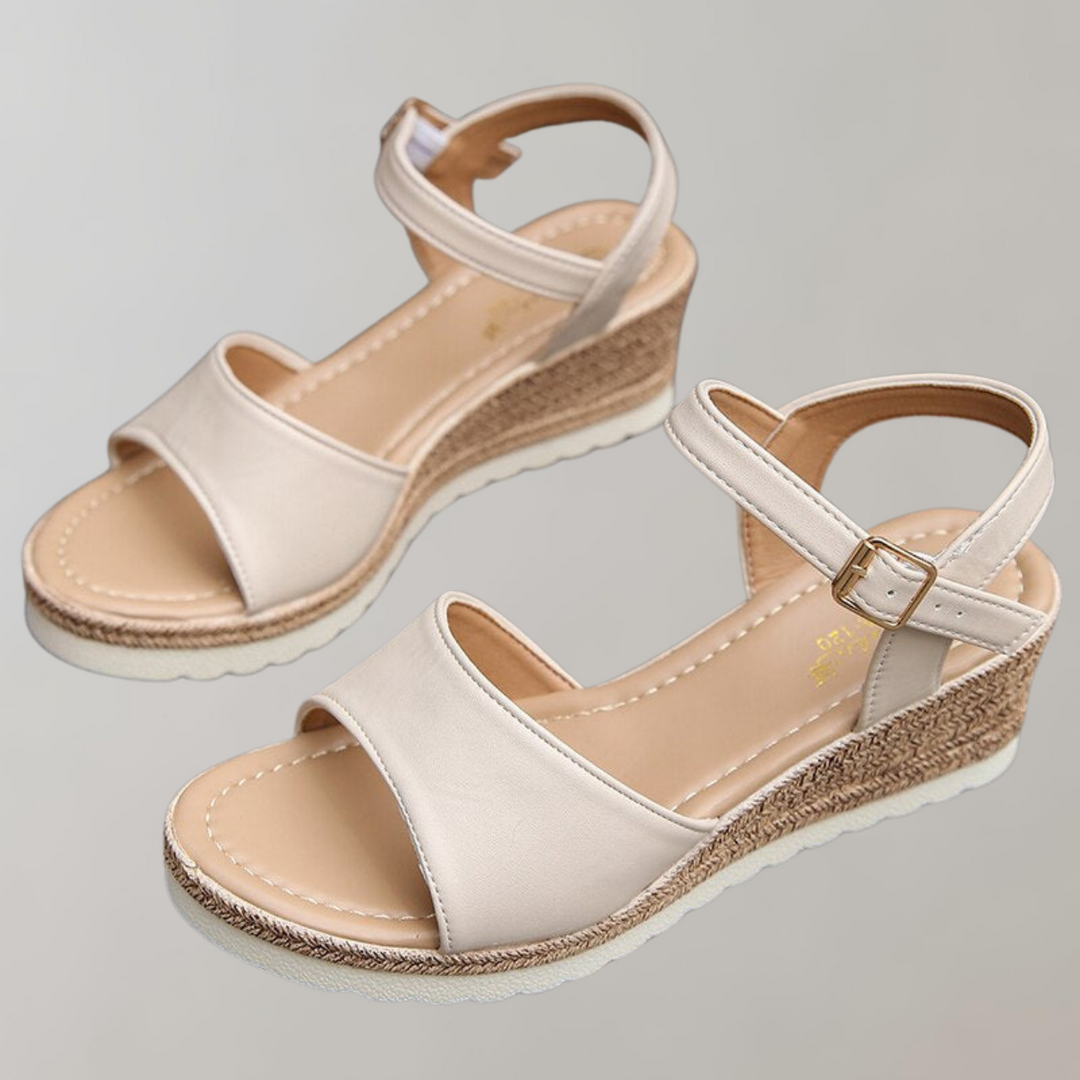 Women’s Orthopaedic Wedge Sandals with Adjustable Straps