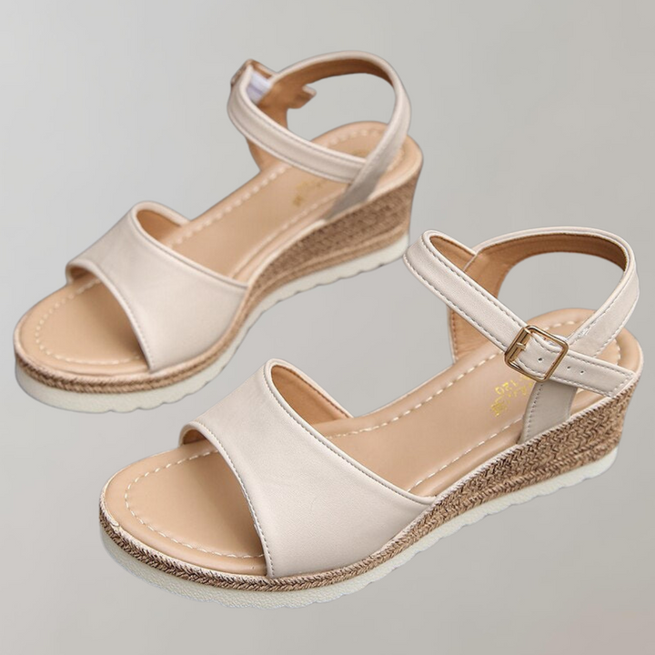 Women’s Orthopaedic Wedge Sandals with Adjustable Straps