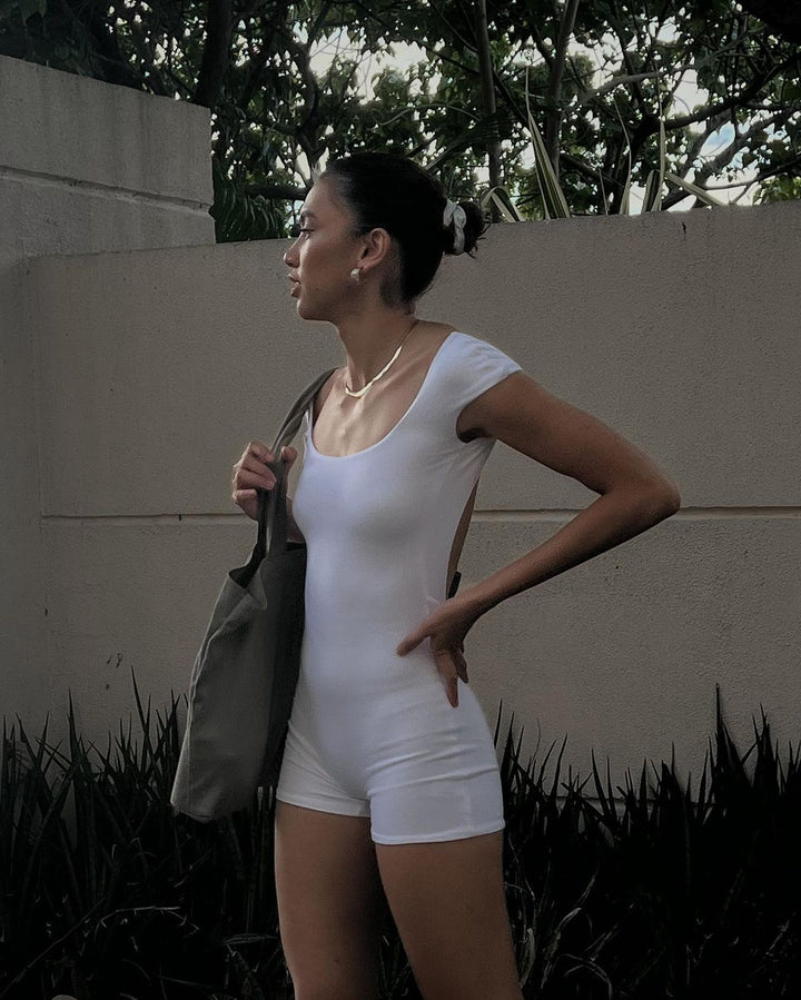 Stylish & Flattering Backless Tank Playsuit