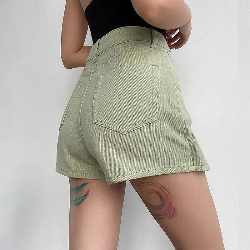 Classic High-Waisted Mini Skirt
