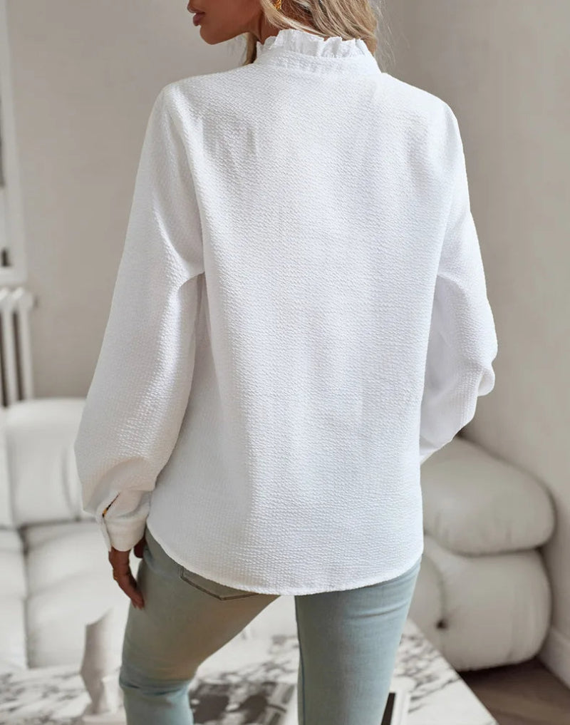 Blouse with Button Detail