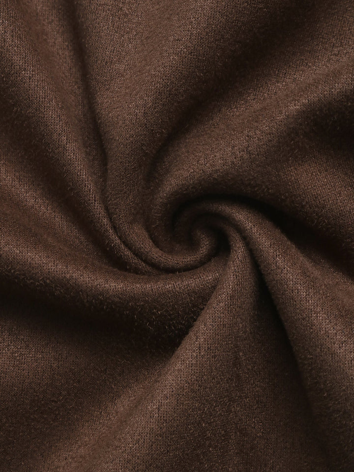 Oversized Coffee Brown Jacket