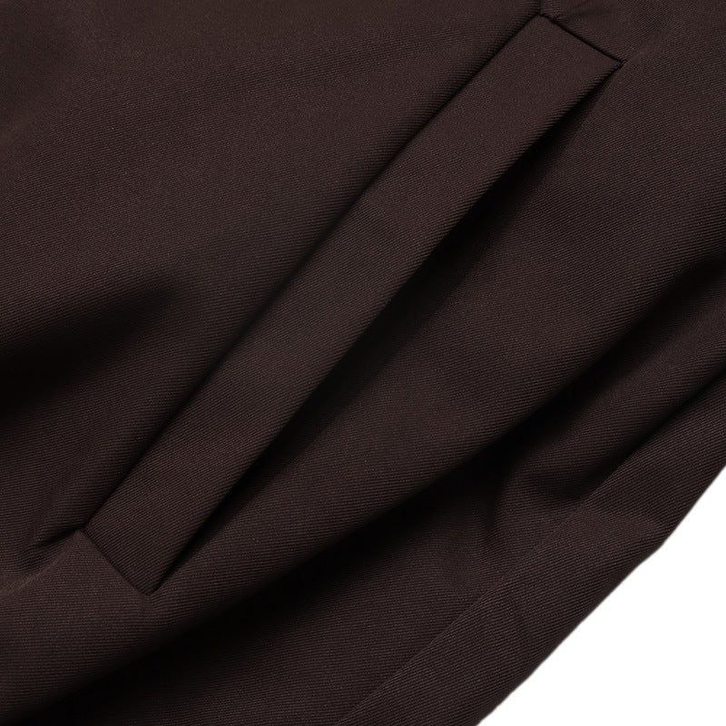 Coffee Brown Bomber Jacket