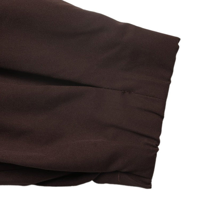 Coffee Brown Bomber Jacket