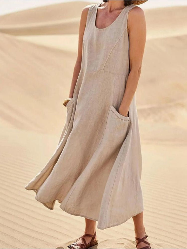 Lightweight Summer Dress with Relaxed Flowy Fit