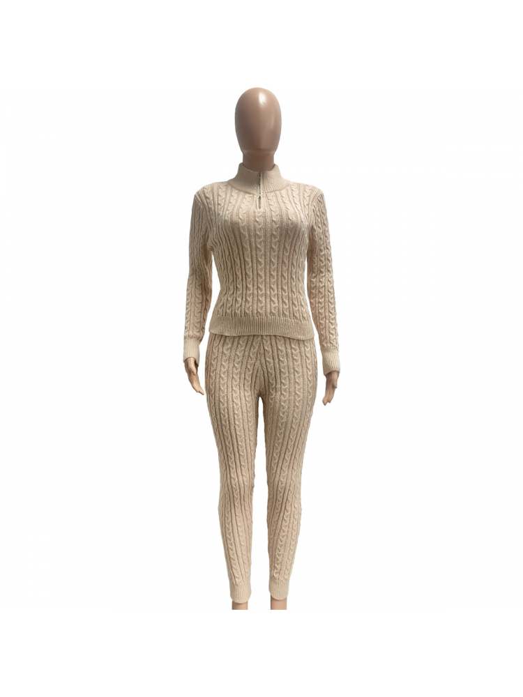 Cozy Chic Knitted Sweater Set