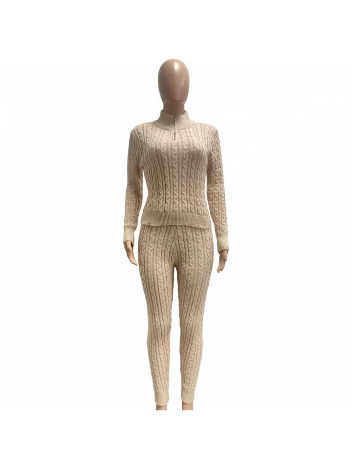 Cozy Chic Knitted Sweater Set