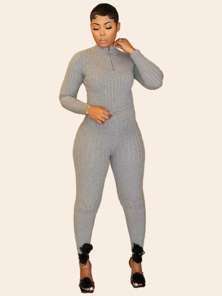 Cozy Chic Knitted Sweater Set