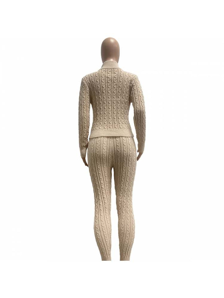 Cozy Chic Knitted Sweater Set