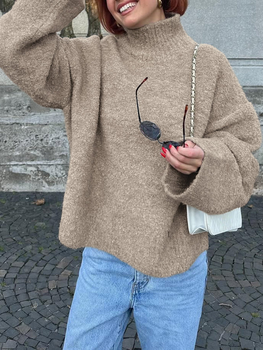 Cozy Oversized Turtleneck Sweater