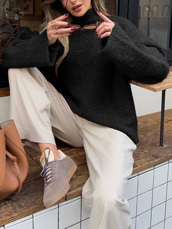 Cozy Oversized Turtleneck Sweater