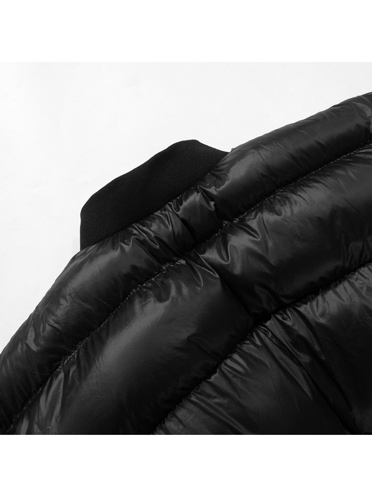 Cropped Luxe Puffer Jacket