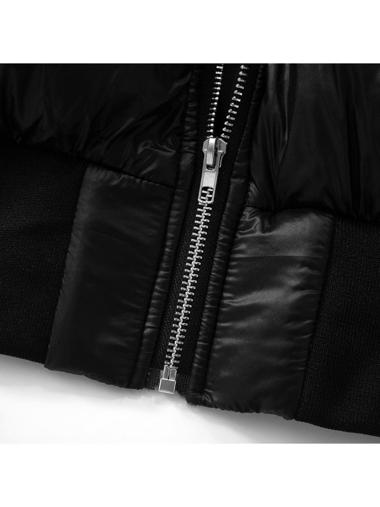 Cropped Luxe Puffer Jacket