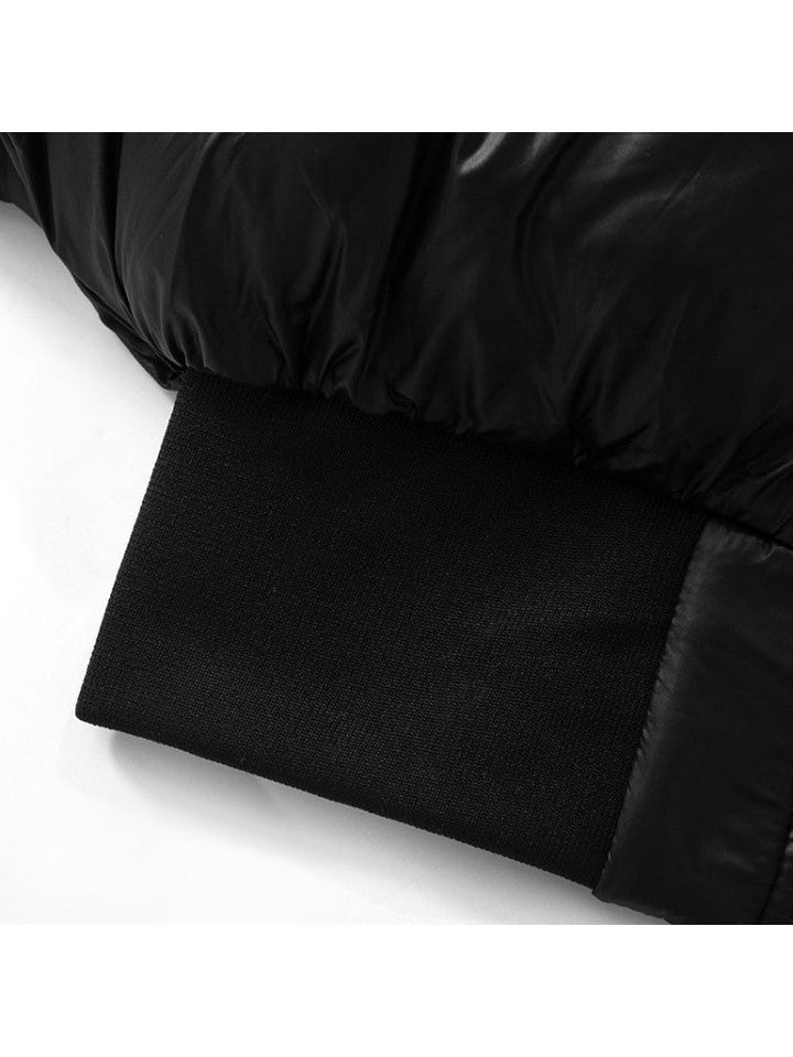 Cropped Luxe Puffer Jacket