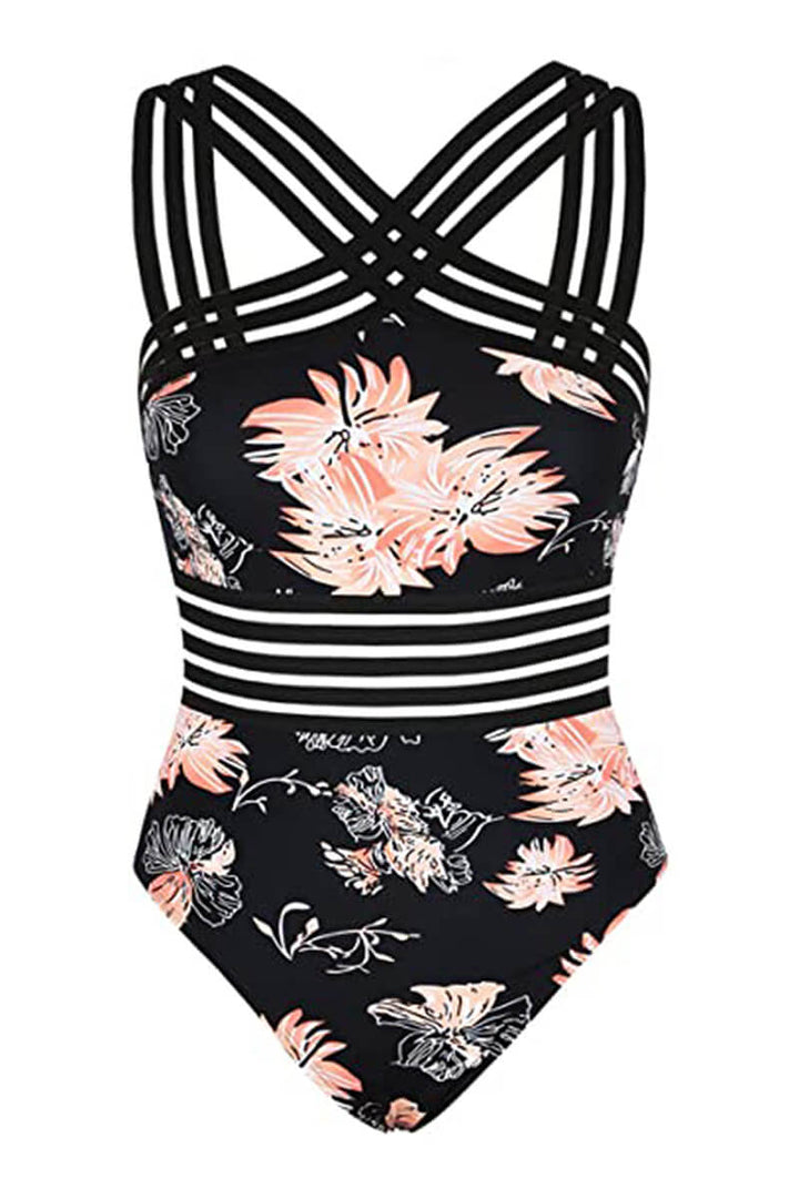 Strappy Crossed Monokini Swimsuit