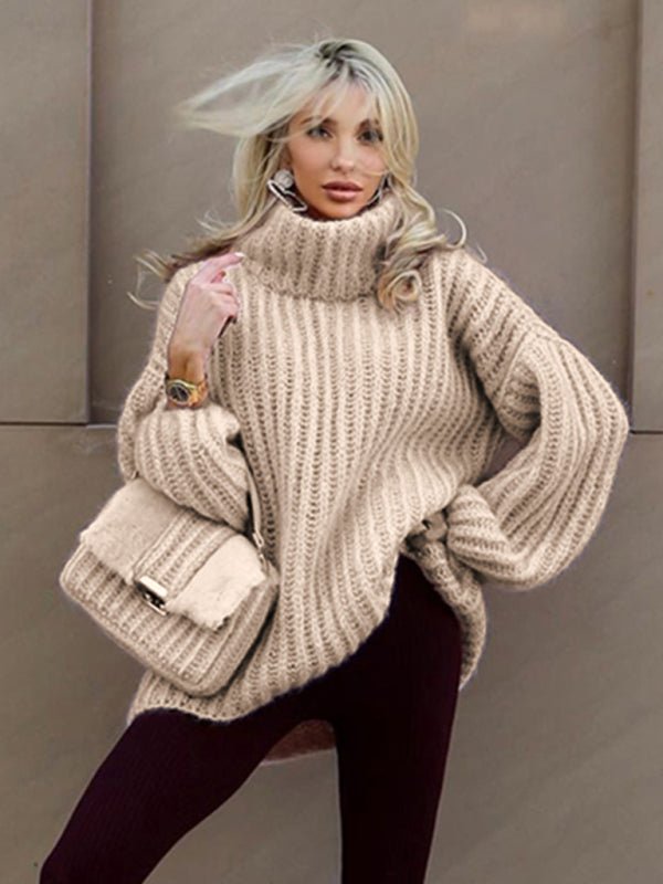 Fluffy Long Sleeve Pullover Sweater