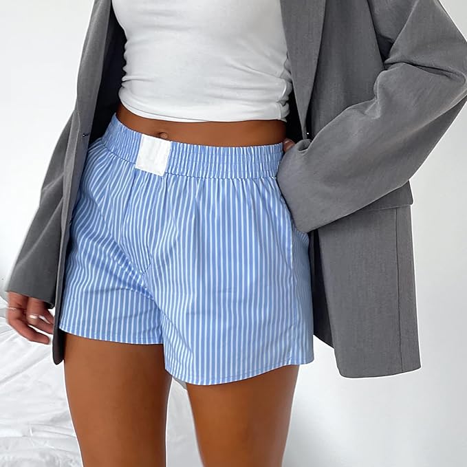 Lounge Shorts with Elastic Waistband