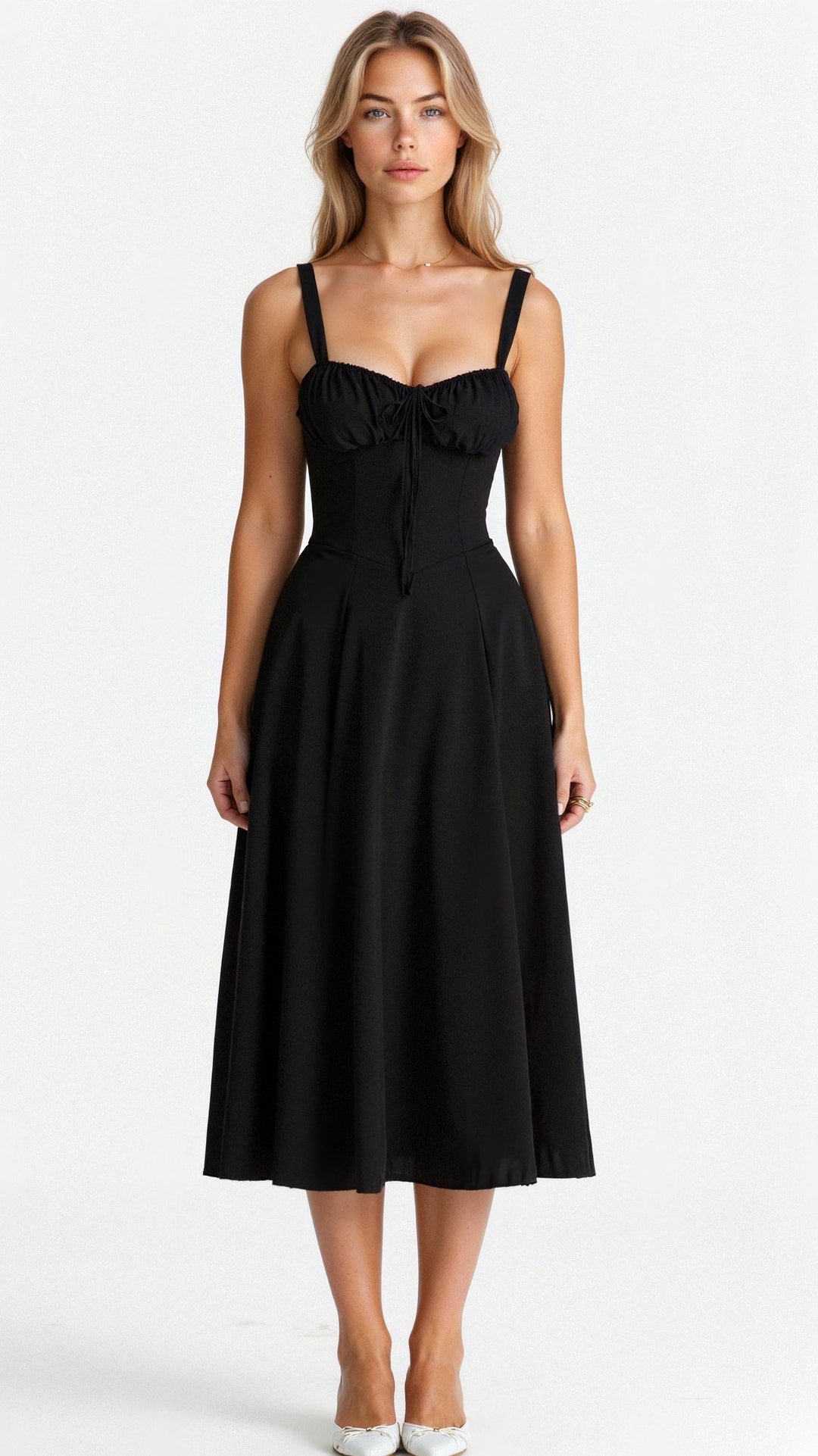 Elegant Waist Dress – Flattering & Timeless