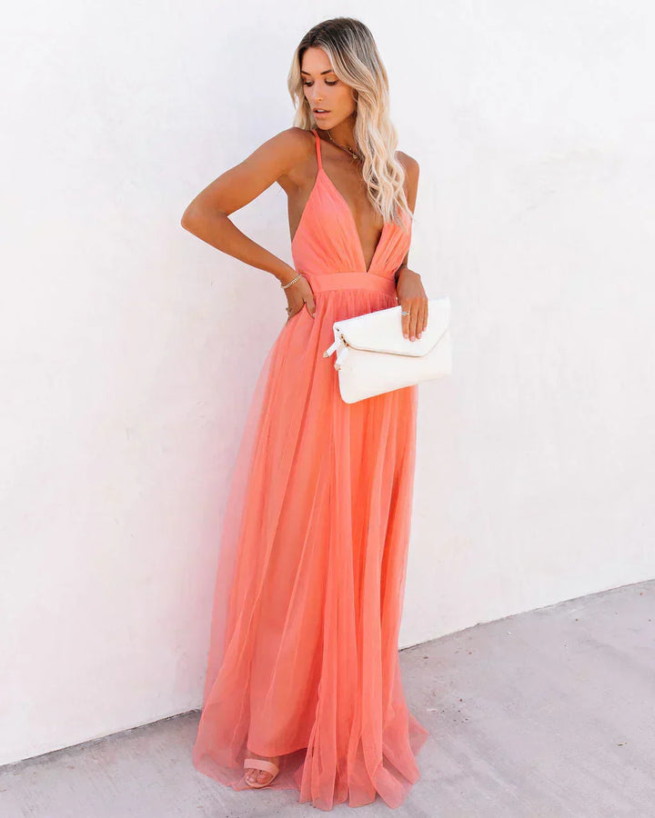 Elegant and Flowing Maxi Dress for Women
