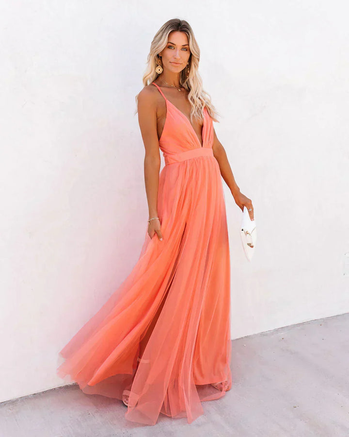 Elegant and Flowing Maxi Dress for Women