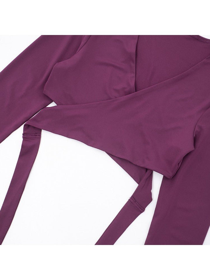 Sculpt Luxe Wrap Knit 2-Piece Set